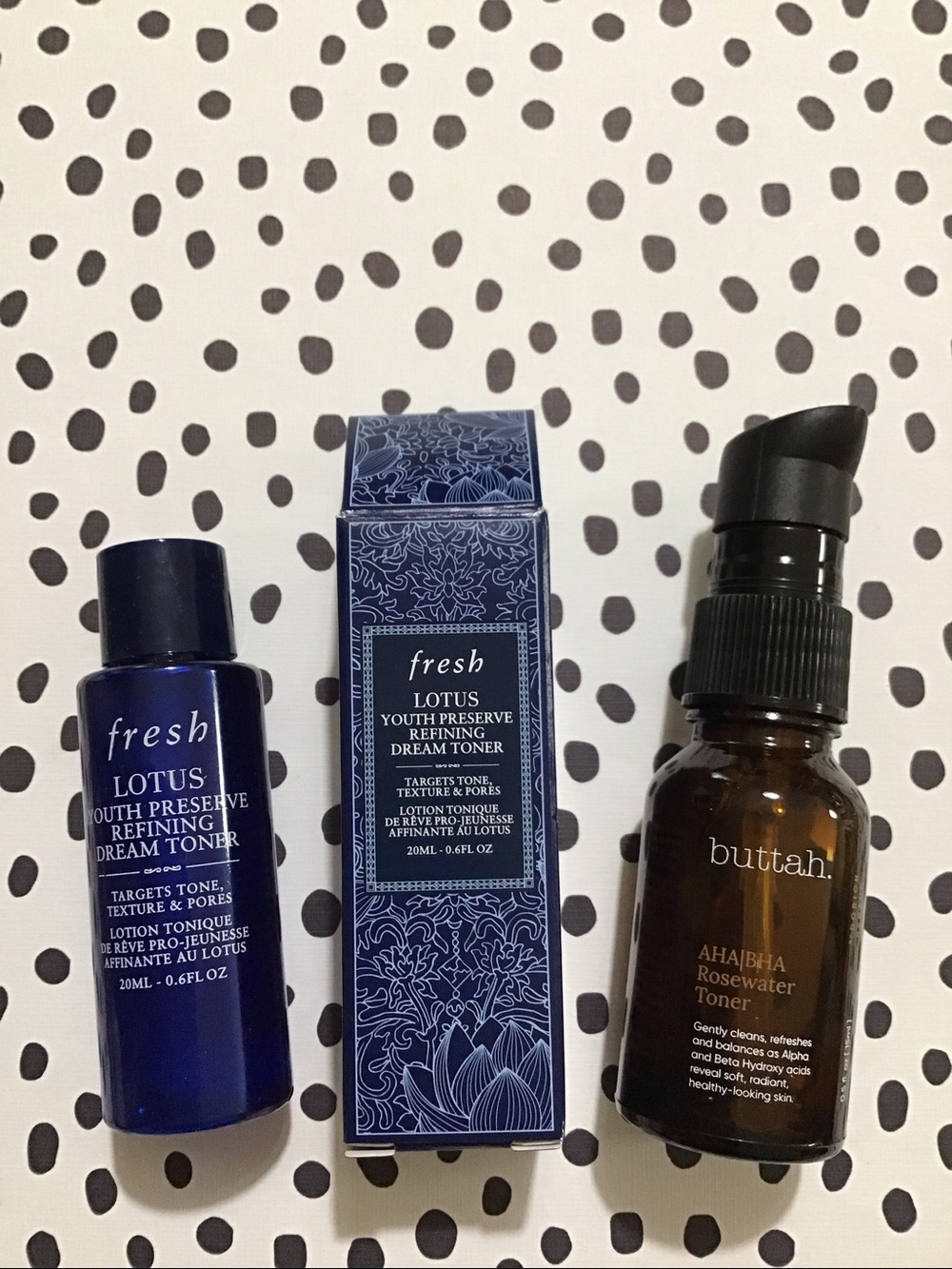 Toner Duo: Fresh & buttah